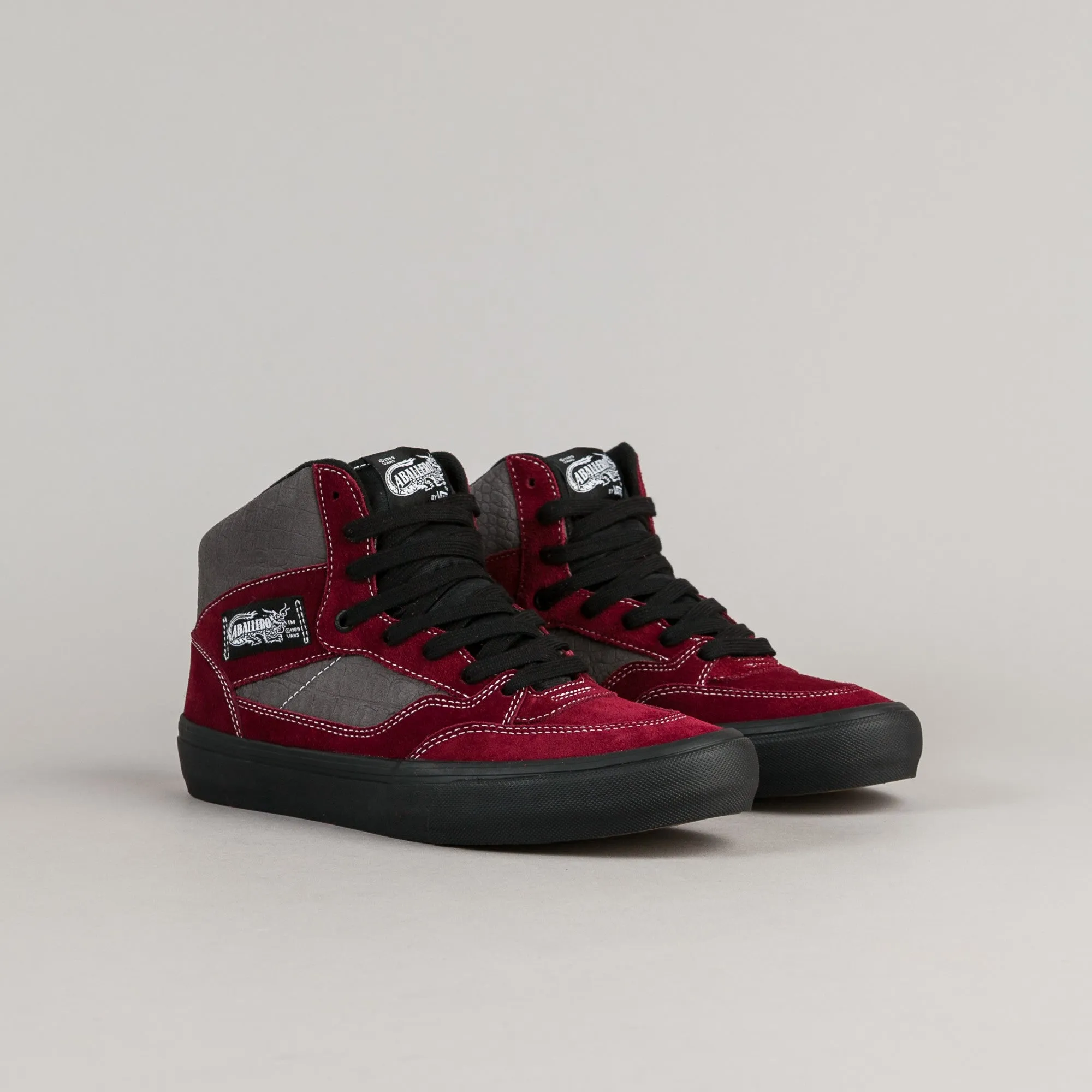 Vans 50th Full Cab Pro '89 Shoes - Burgundy / Grey