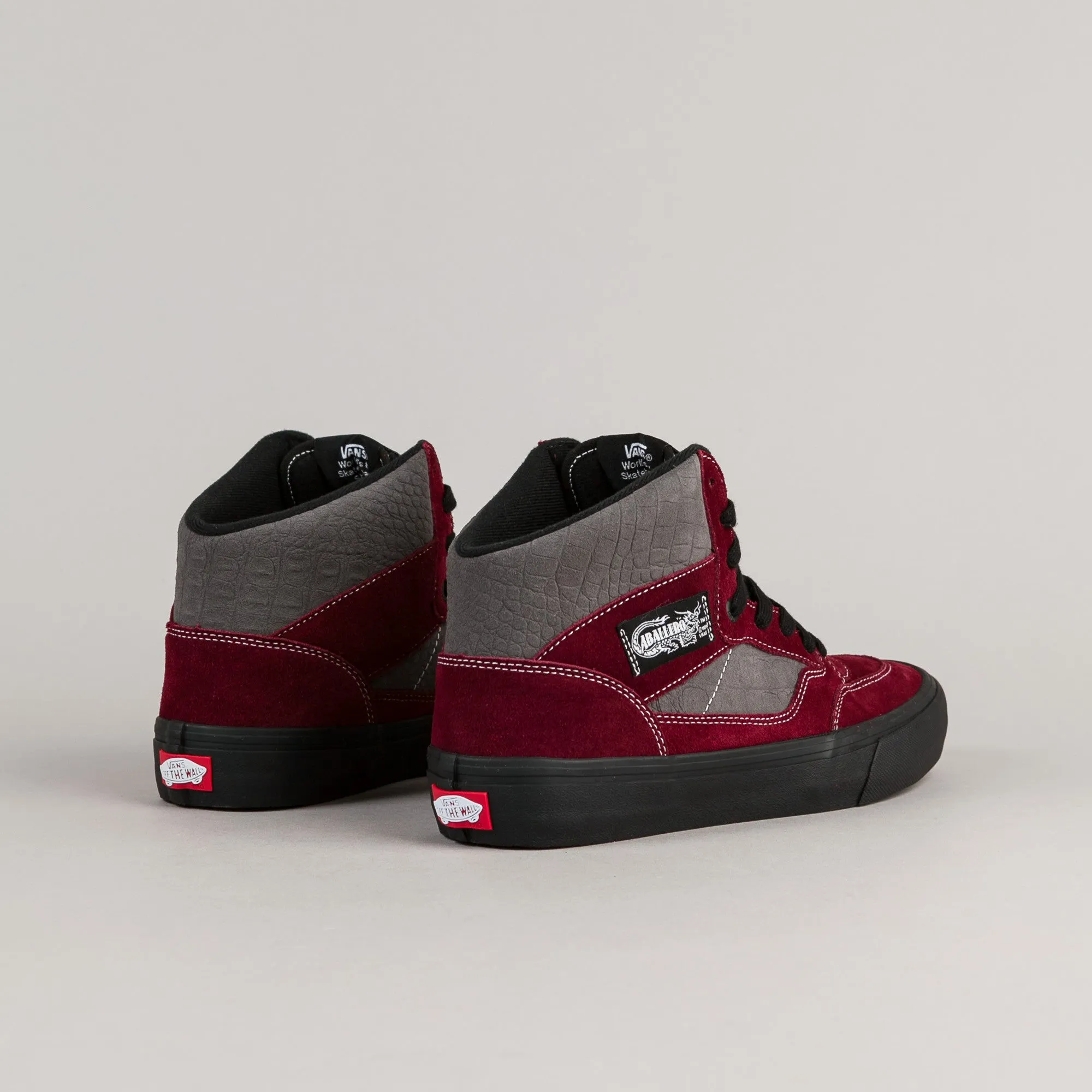 Vans 50th Full Cab Pro '89 Shoes - Burgundy / Grey