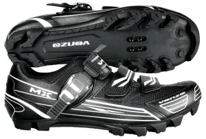Venzo Mountain Bike Bicycle Cycling compatible with Shimano SPD Shoes Black
