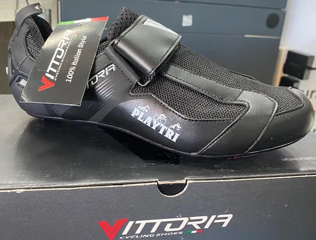 Vittoria Men's PlayTri Edition - Carbon Sole-Black (Wide)