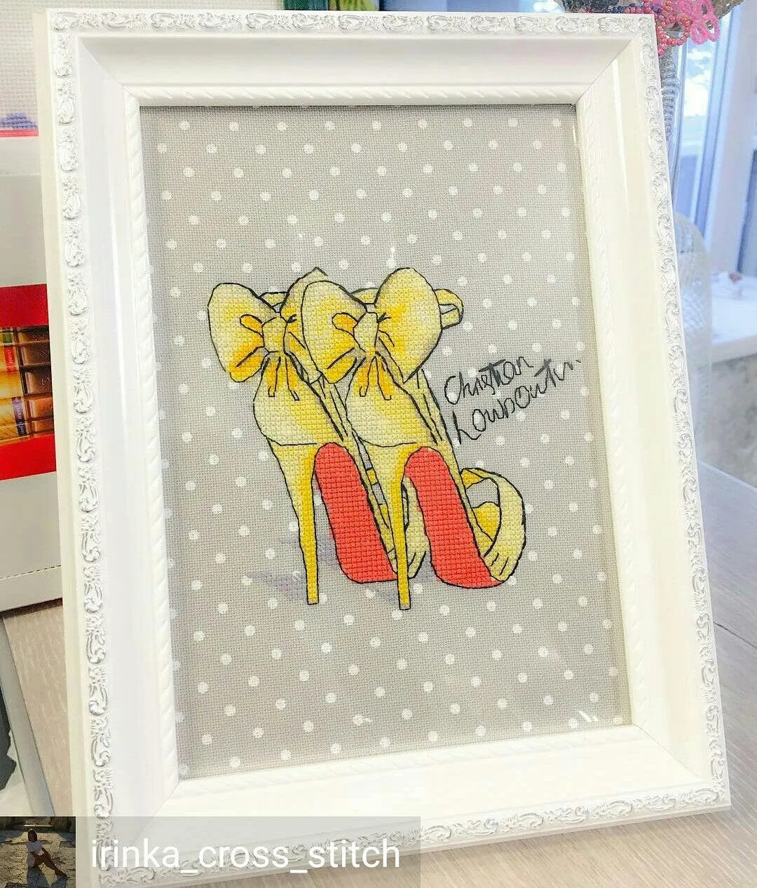 Women Shoes - PDF Free Cross Stitch Pattern